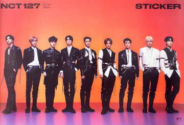 NCT 127 - 3rd Album [Sticker] Sticker Ver. Official Poster - KAVE SQUARE