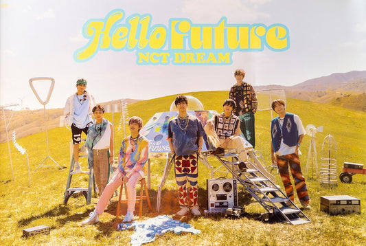 NCT DREAM - The 1st Album Repackage [Hello Future] Photo book Ver. Official Poster - KAVE SQUARE