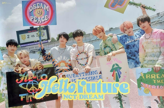 NCT DREAM - The 1st Album Repackage [Hello Future] Photo book Ver. Official Poster A - KAVE SQUARE