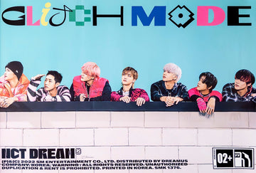 NCT DREAM - The 2nd Full Album [Glitch Mode] Photobook Ver. Official Poster - KAVE SQUARE