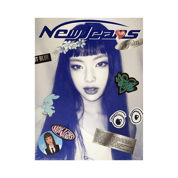 NEWJEANS NEW JEANS 1st EP Album BLUE BOOK MINJI CD+2Buch+6 Foto  Karte+Poster+etc