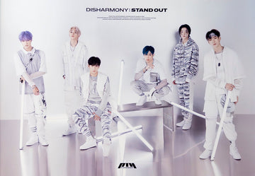 P1Harmony - 1st Mini Album [DISHARMONY: STAND OUT] Official Poster - KAVE SQUARE