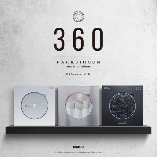 Park Jihoon - 2nd Mini Album [360] - KAVE SQUARE