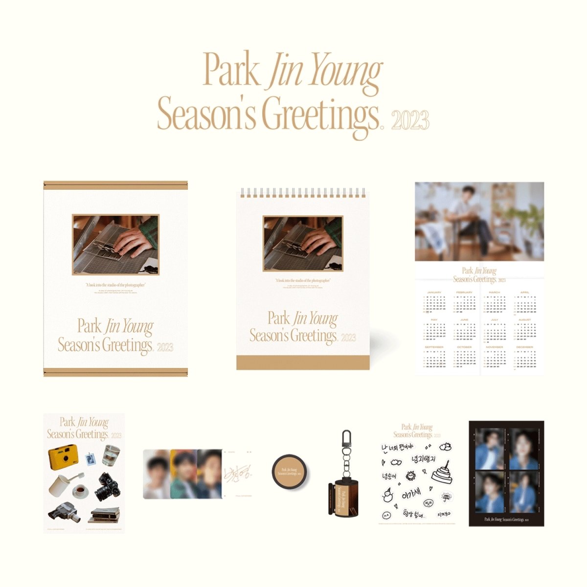 Park Jin Young(GOT7) - 2023 SEASON’S GREETINGS - KAVE SQUARE