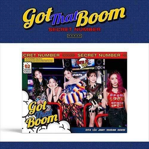 SECRET NUMBER - 2nd Single Album [Got That Boom] - KAVE SQUARE