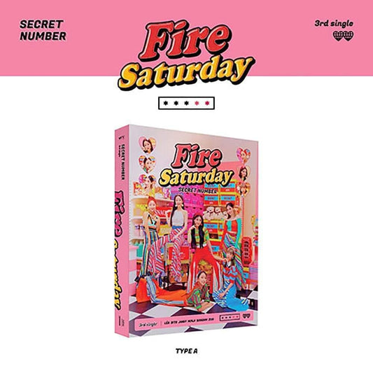 SECRET NUMBER - 3rd Single Album [Fire Saturday] - KAVE SQUARE
