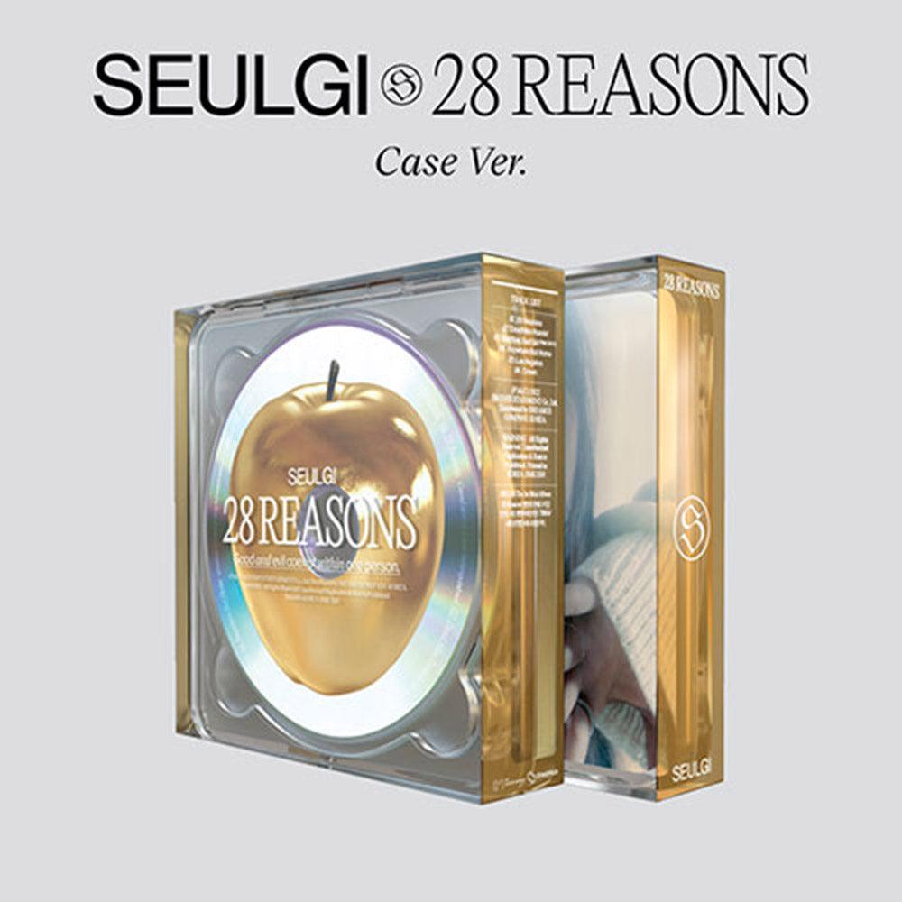 SEULGI - 1st Mini Album [28 Reasons] Case Ver. - KAVE SQUARE