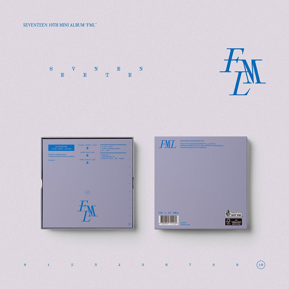 Seventeen - 10th Mini Album [FML] Deluxe Ver. - KAVE SQUARE