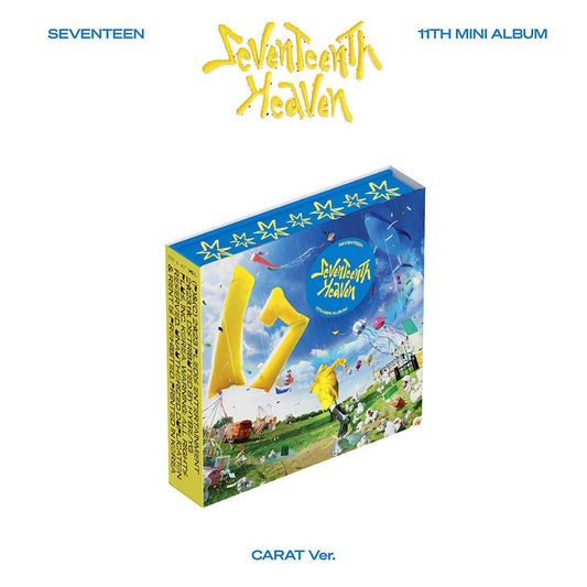 SEVENTEEN - 11th Mini Album [SEVENTEENTH HEAVEN] Carat Ver. - KAVE SQUARE