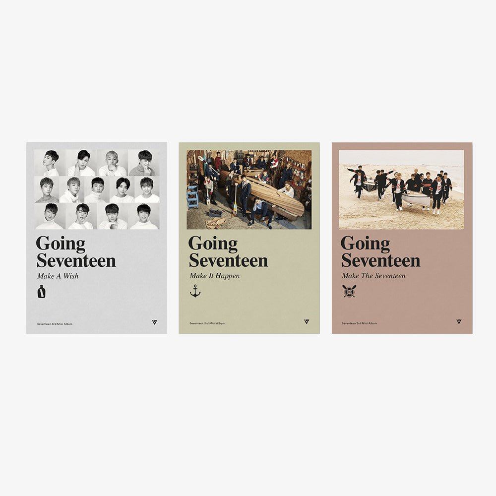 SEVENTEEN - 3rd Mini Album [Going Seventeen] Re-release - KAVE SQUARE