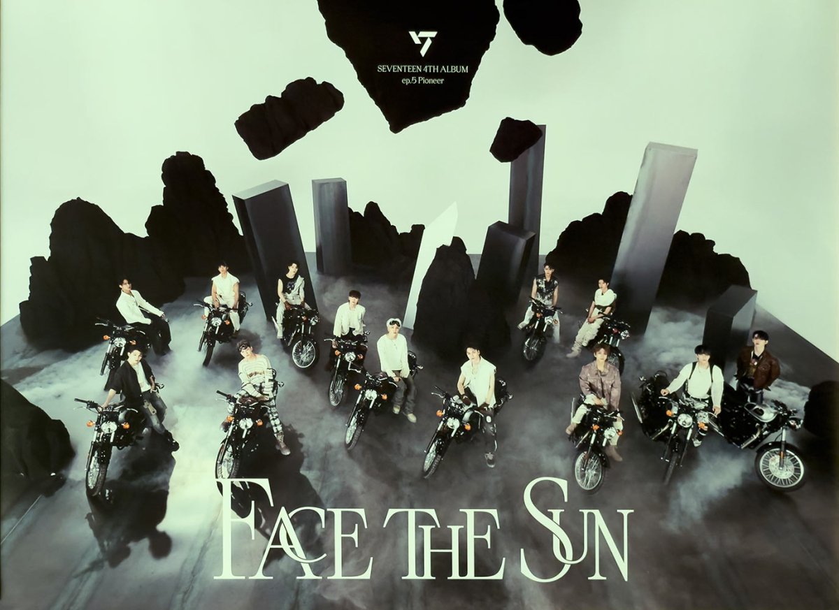 SEVENTEEN - 4th Album [Face the Sun] Official Poster - KAVE SQUARE