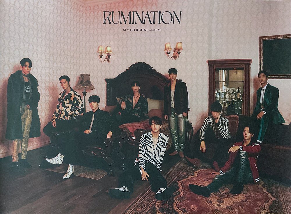 SF9 - 10th Mini Album [RUMINATION] Official Poster - KAVE SQUARE