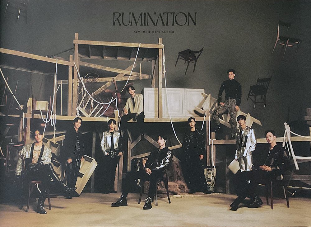 SF9 - 10th Mini Album [RUMINATION] Official Poster - KAVE SQUARE