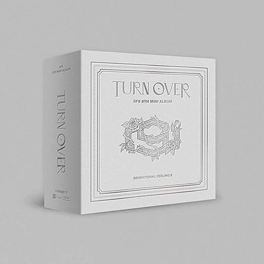 SF9 - 9th Mini Album [TURN OVER] KiT Album - KAVE SQUARE