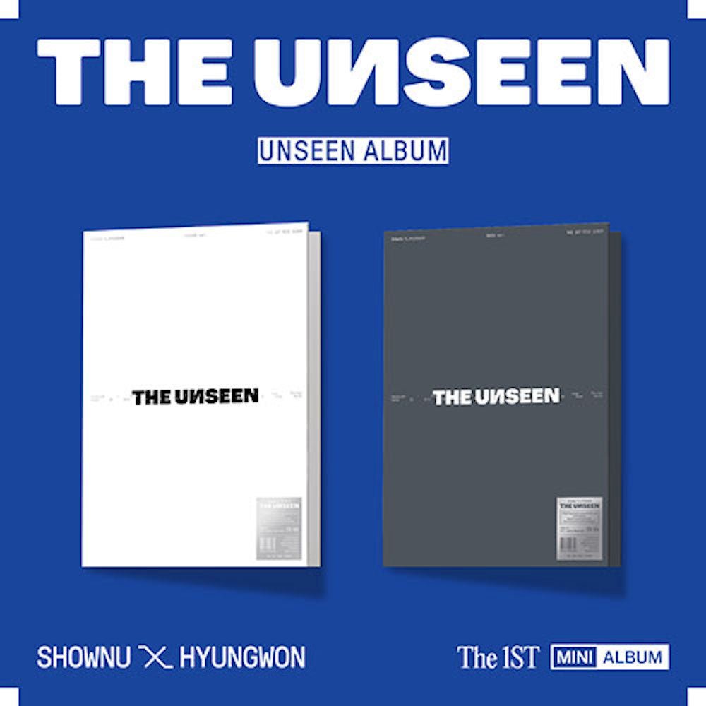 SHOWNU X HYUNGWON - 1st Mini Album [THE UNSEEN] UNSEEN ALBUM - KAVE SQUARE