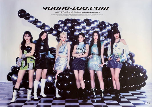 STAYC - 2nd Mini Album [YOUNG-LUV.COM] JEWEL CASE Ver. Poster - KAVE SQUARE