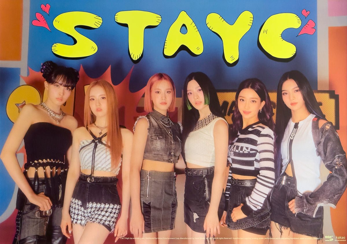 STAYC - 2nd Single Album [STAYDOM] Poster 01 - KAVE SQUARE