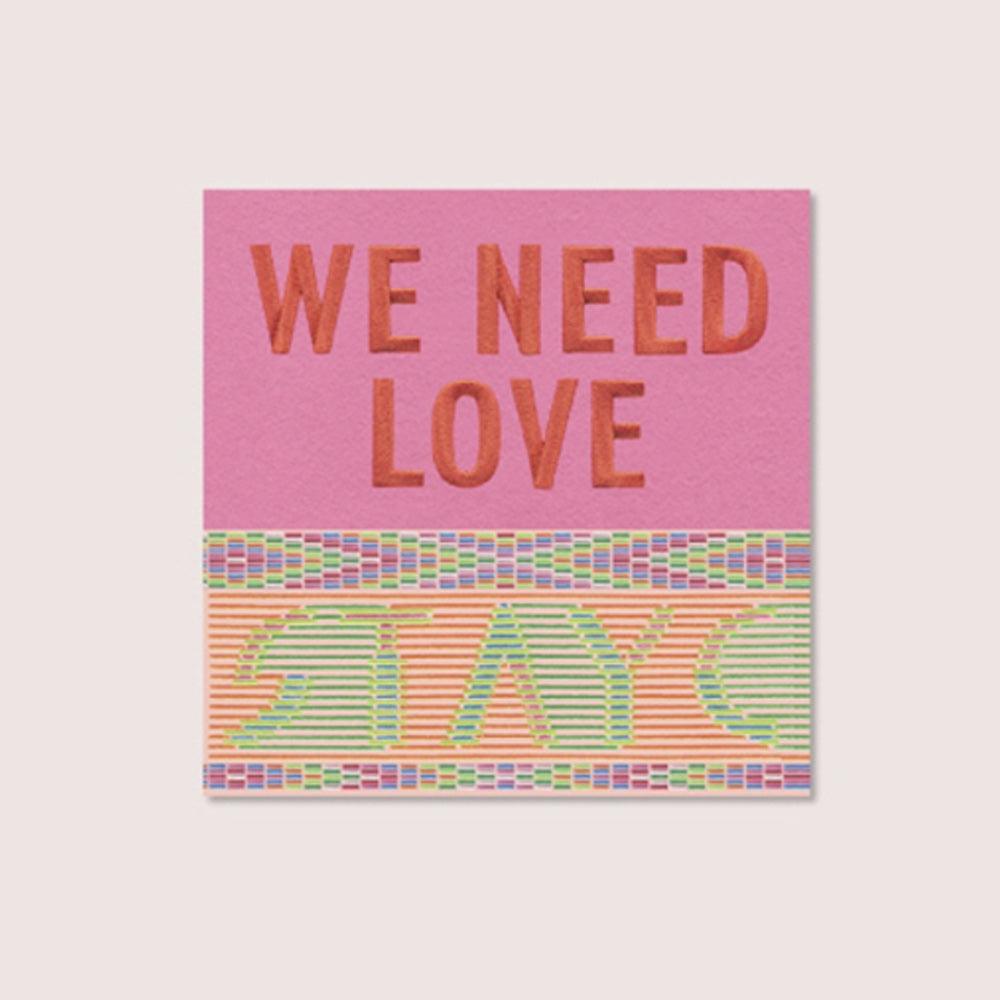 STAYC - 3rd Single Album : WE NEED LOVE - KAVE SQUARE