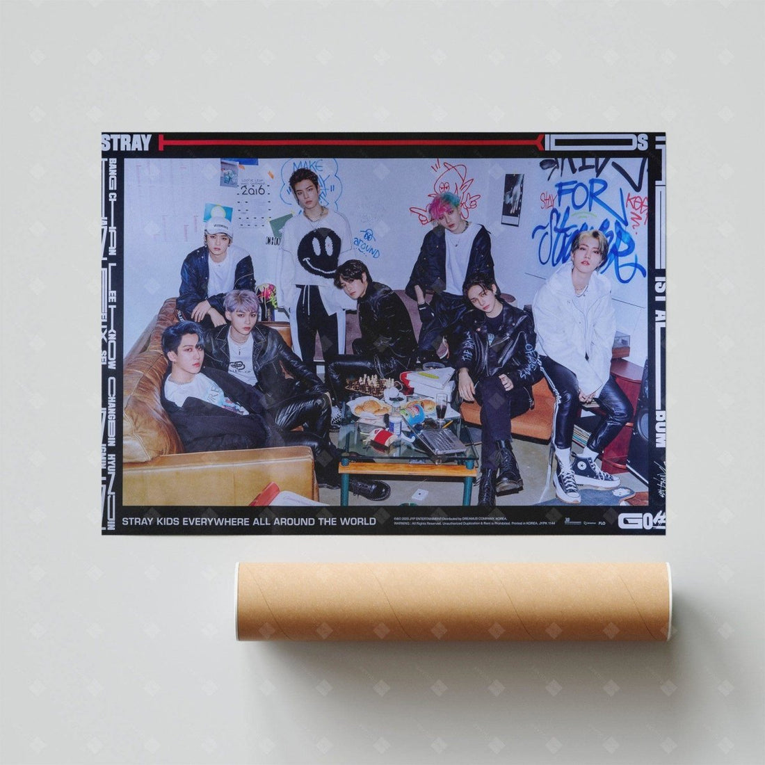 Stray Kids - 1st Regular Album [GO生] Standard Version Official Poster: Type B - KAVE SQUARE