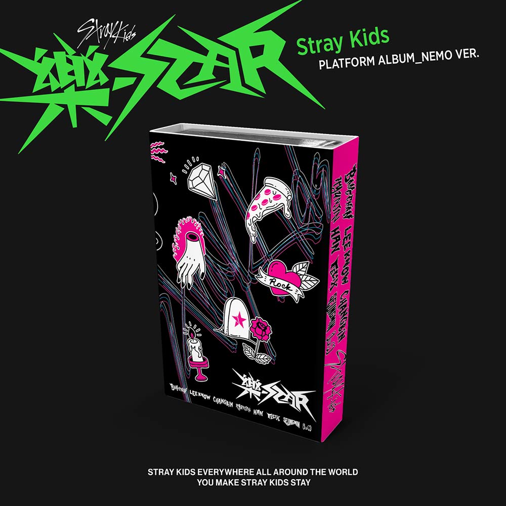 Stray Kids - MINI ALBUM [樂-STAR (ROCK STAR)] PLATFORM ALBUM NEMO Ver. - KAVE SQUARE