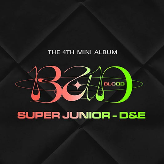 Super Junior D&E - 4th Mini Album [BAD BLOOD] - KAVE SQUARE