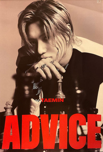TAEMIN - 3rd Mini Album [Advice] Official Poster - KAVE SQUARE