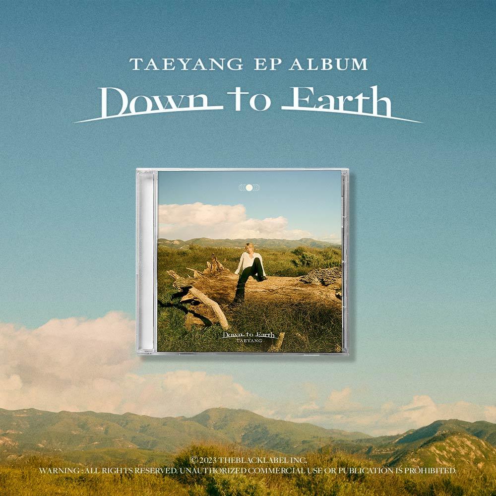 TAEYANG - EP ALBUM [Down to Earth] - KAVE SQUARE