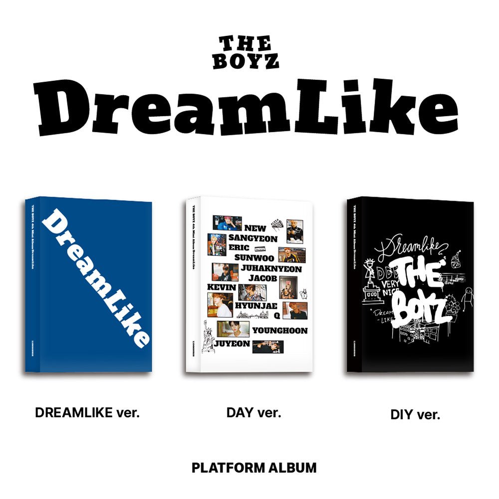 THE BOYZ - 4th Mini Album [DREAMLIKE] Platform Ver. - KAVE SQUARE