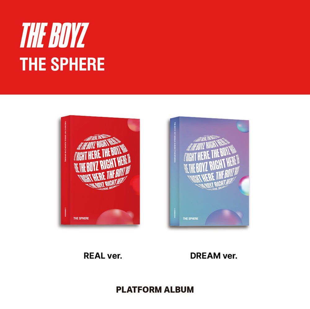 THE BOYZ - The 1st Single Album [The Sphere] Platform Ver. - KAVE SQUARE