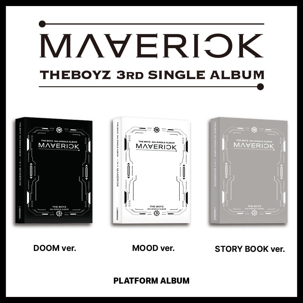 THE BOYZ - The 3rd Single Album [Maverick] Platform Ver. - KAVE SQUARE