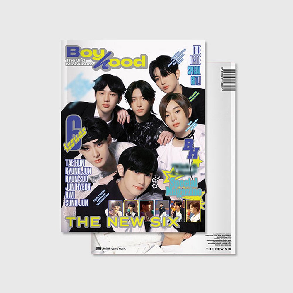 THE NEW SIX (TNX) - 3rd Mini Album [BOYHOOD]