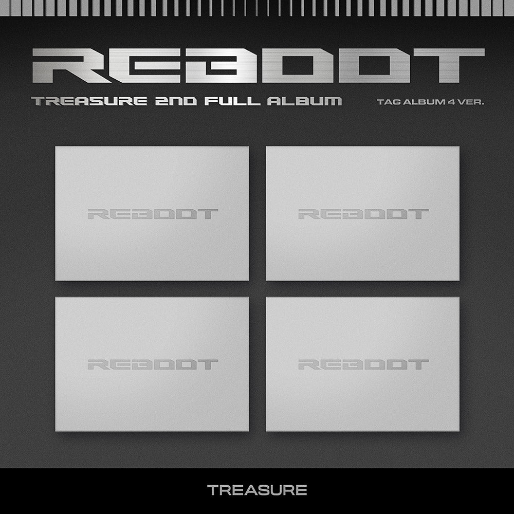 TREASURE - 2nd Full Album [REBOOT] Tag Album - KAVE SQUARE