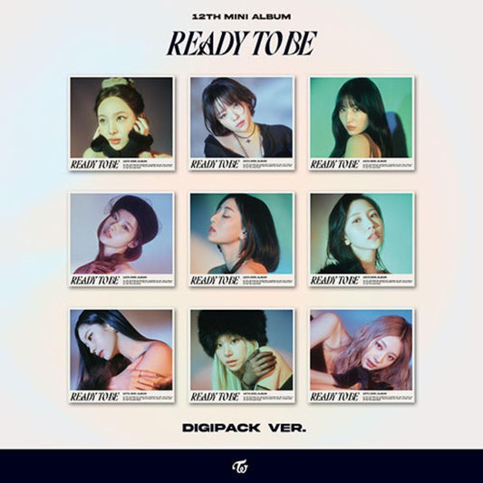TWICE - 12th Mini Album [READY TO BE] Digipack Ver. - KAVE SQUARE
