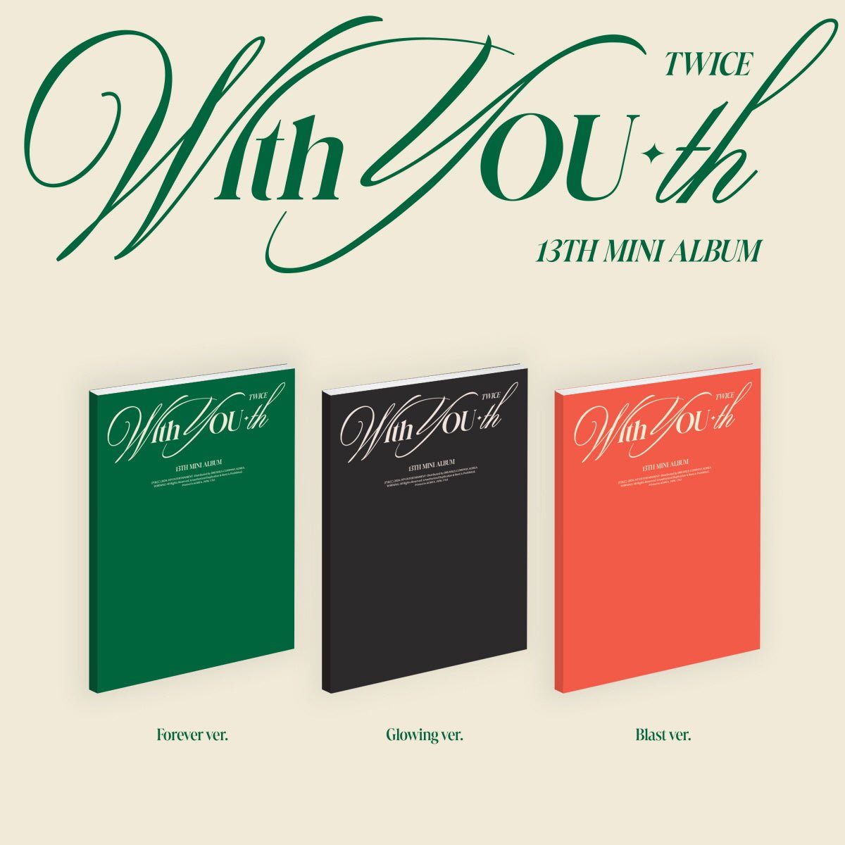 TWICE - 13TH MINI ALBUM [With YOU-th] - KAVE SQUARE