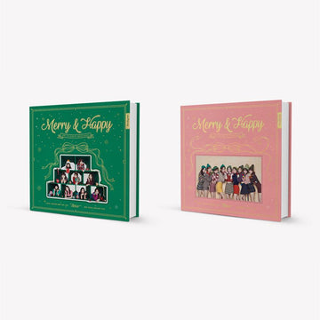 TWICE - 1st Album Repackage [Merry & Happy] - KAVE SQUARE
