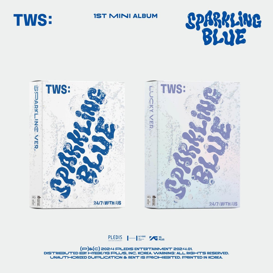 TWS - 1st Mini Album [Sparkling Blue] - KAVE SQUARE