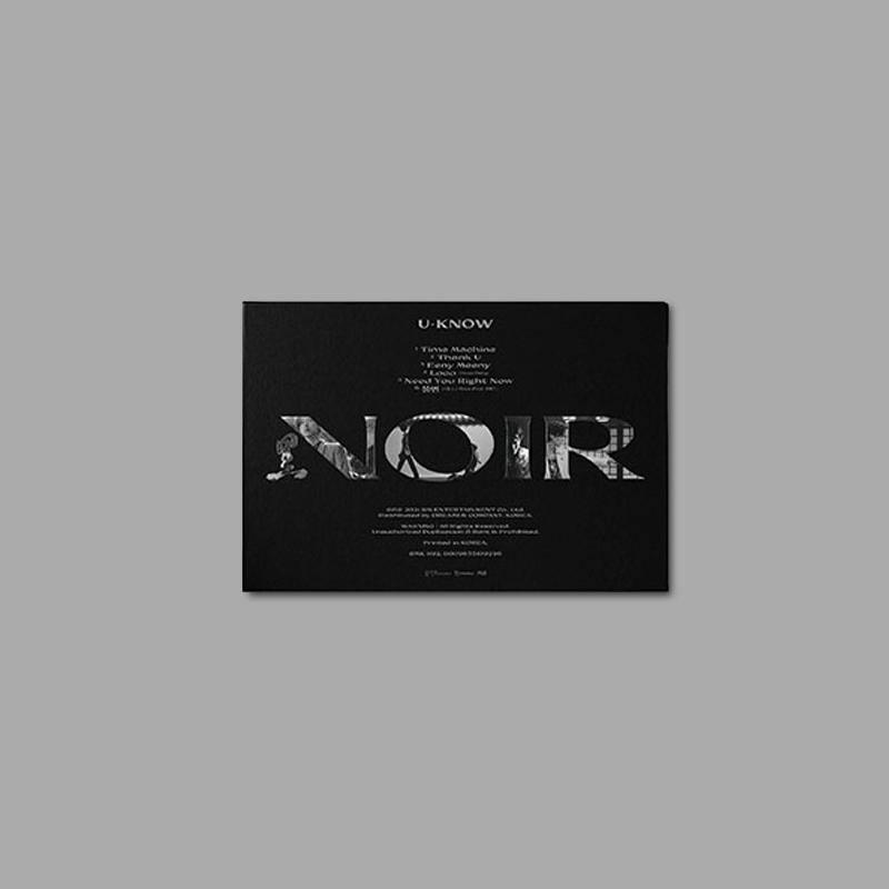 U-Know - 2nd Mini Album [NOIR] - KAVE SQUARE