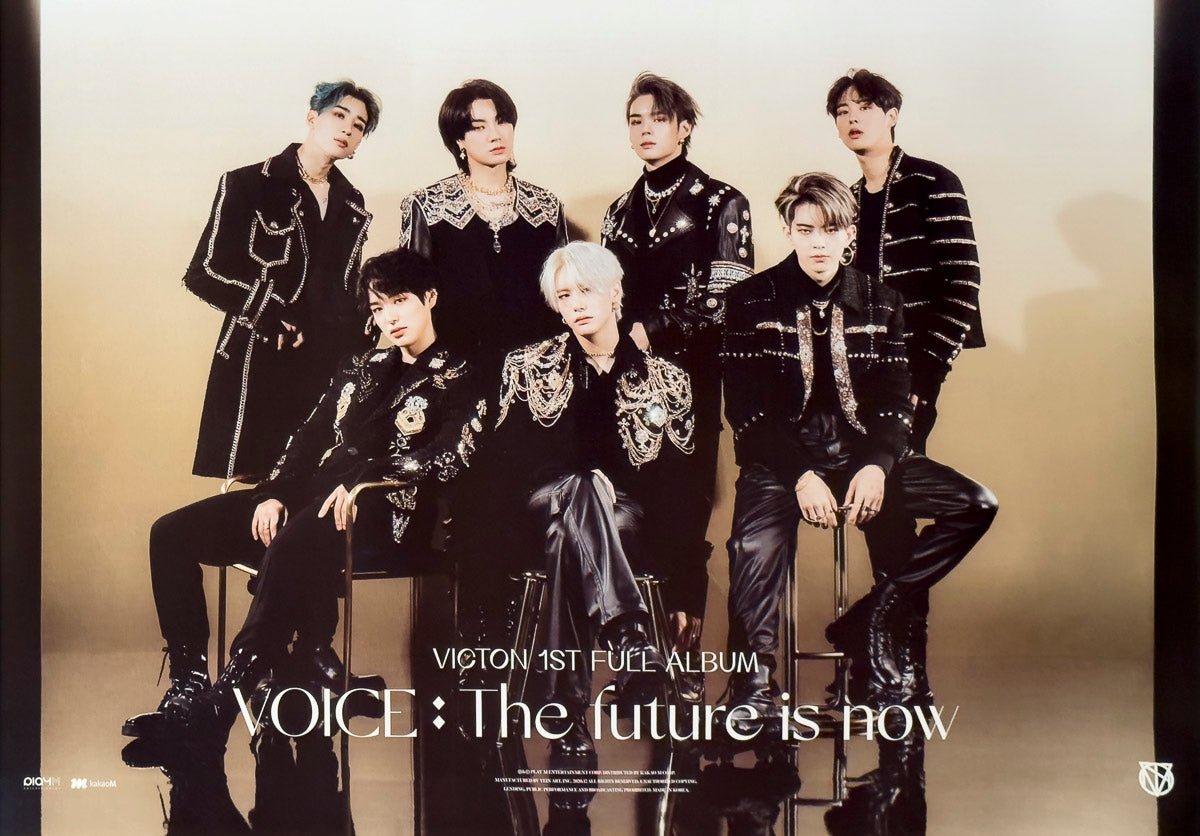 VICTON - 1st Album [VOICE : The future is now] Official Poster 05 - KAVE SQUARE