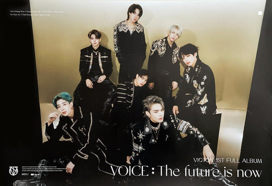 VICTON - 1st Album [VOICE : The future is now] Official Poster A - KAVE SQUARE
