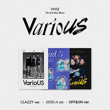VIVIZ - The 3rd Mini Album 'VarioUS' Photobook - KAVE SQUARE