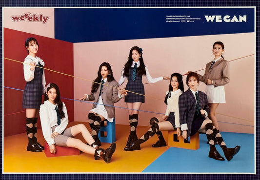 Weeekly - 2nd Mini Album [We can] Official Poster 02 - KAVE SQUARE
