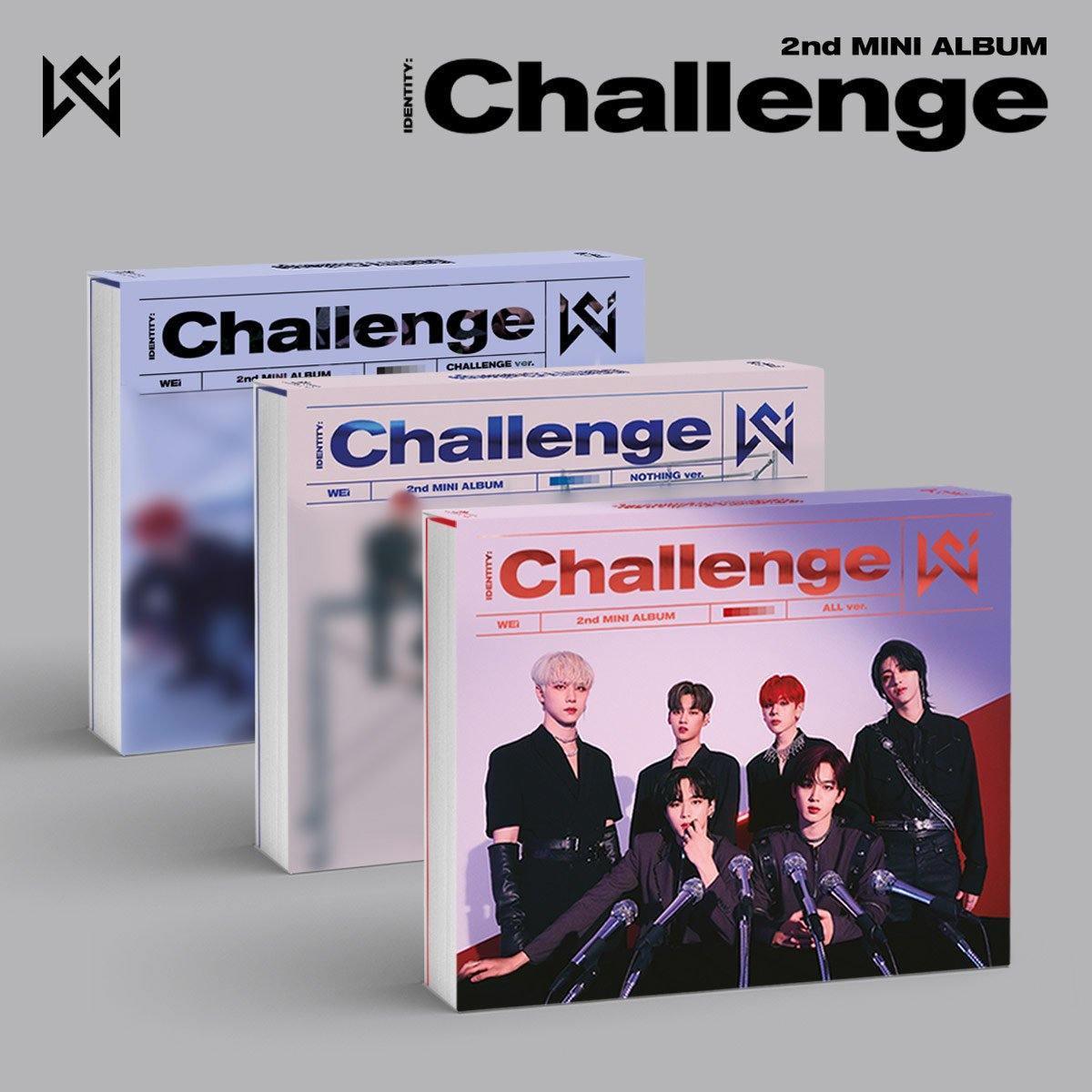 WEi - 2nd Mini Album [IDENTITY : Challenge] - KAVE SQUARE