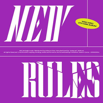 Weki Meki - 4th Mini Album [NEW RULES] - KAVE SQUARE
