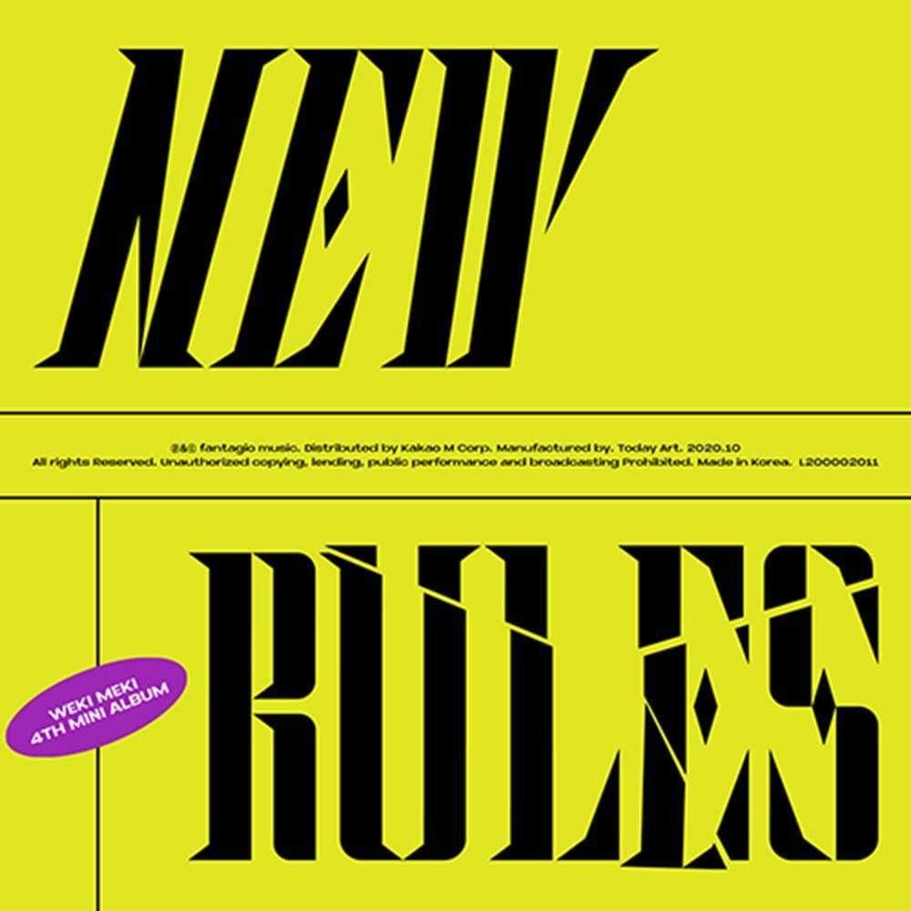 Weki Meki - 4th Mini Album [NEW RULES] - KAVE SQUARE