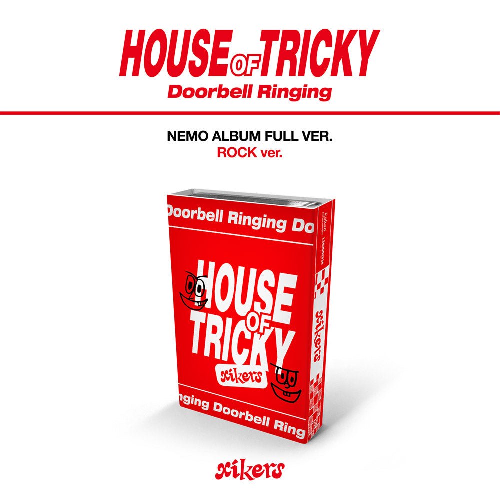 xikers - 1st Mini Album [HOUSE OF TRICKY : Doorbell Ringing] ROCK ver. - KAVE SQUARE